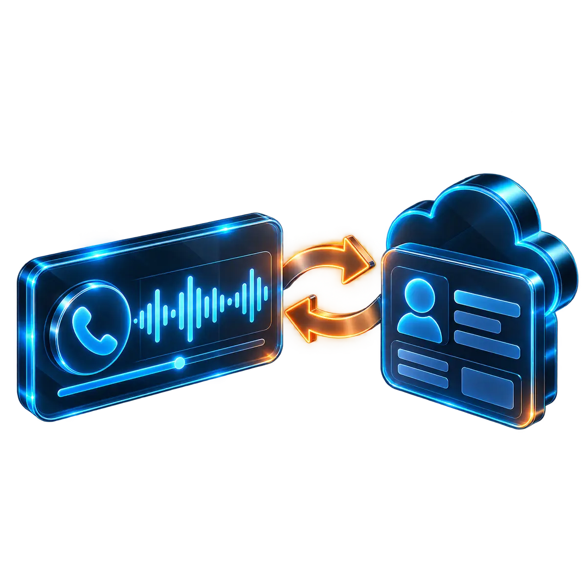 Gong and Salesforce syncing: call conversation data flowing both ways into a CRM customer record