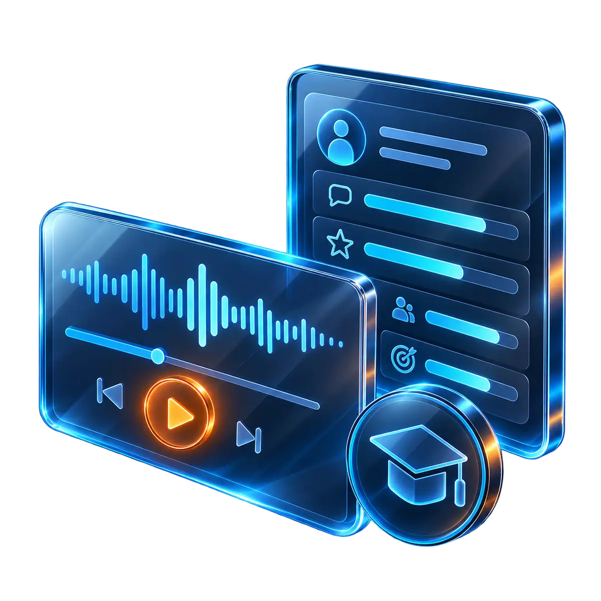 Gong coaching: a call playback with a rep scorecard and an enablement badge