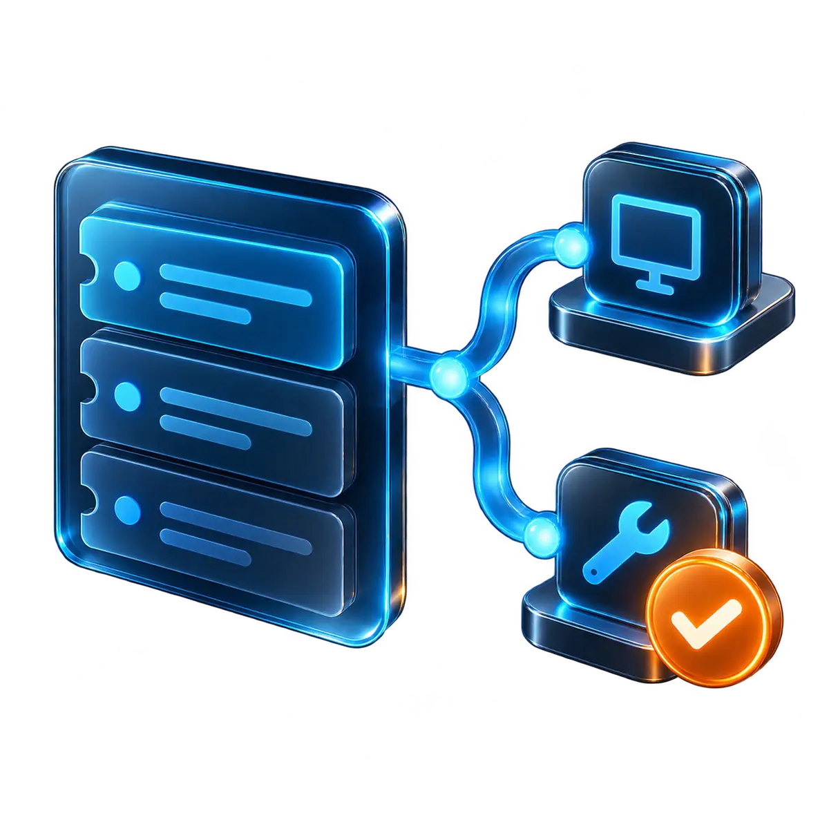 An Agentforce IT service desk: a ticket queue routed to the right resolver with an automated resolution badge