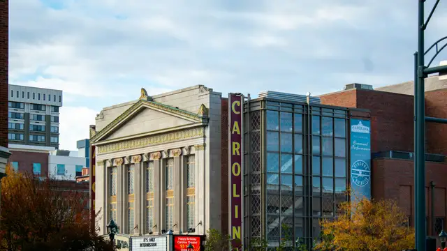 The Carolina Theatre in downtown Greensboro