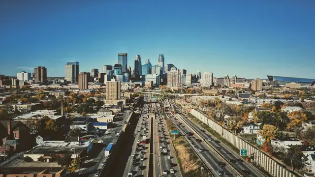 Downtown Minneapolis skyline