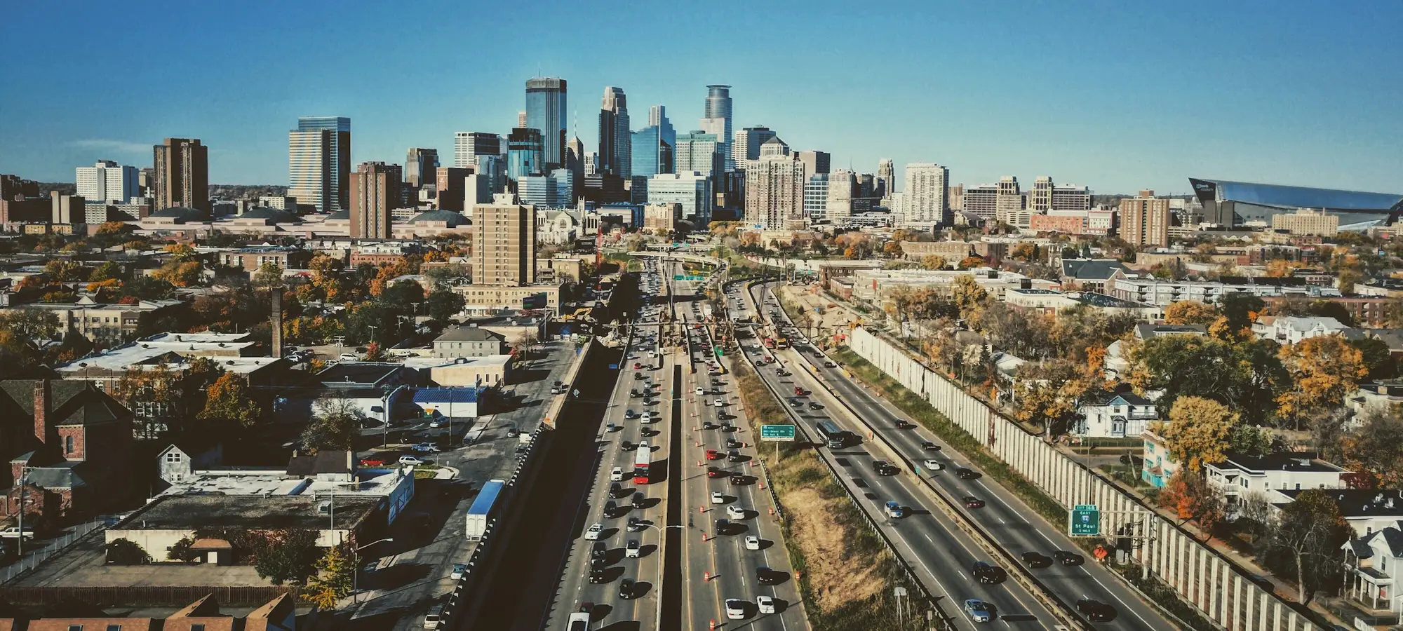 Downtown Minneapolis skyline