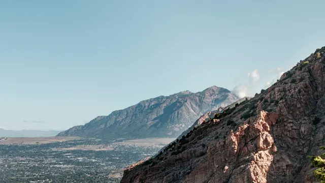 Ben Lomond and North Ogden from the Malans Peak Trail