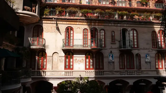 The historic Mission Inn in downtown Riverside