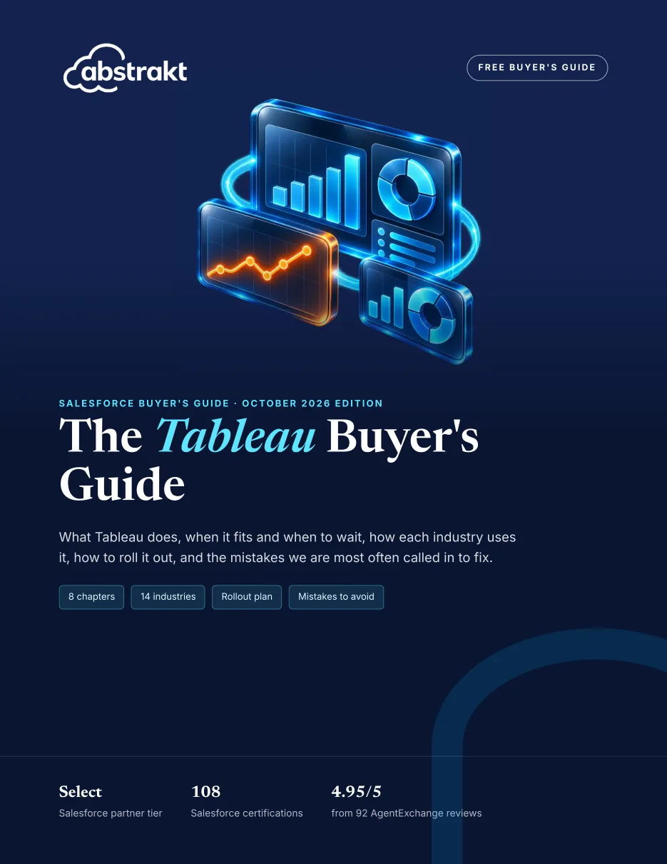 Cover of The Tableau Buyer's Guide